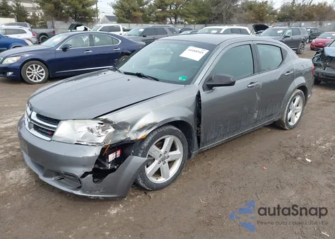 2013 Dodge Avenger Se z USA, uszkodzony, nr VIN 1C3CDZAB9DN530194
